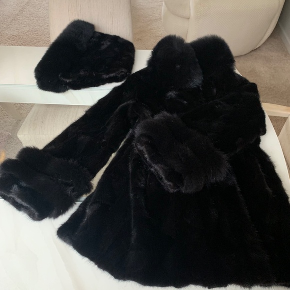 Mink fur coat - Picture 4 of 6